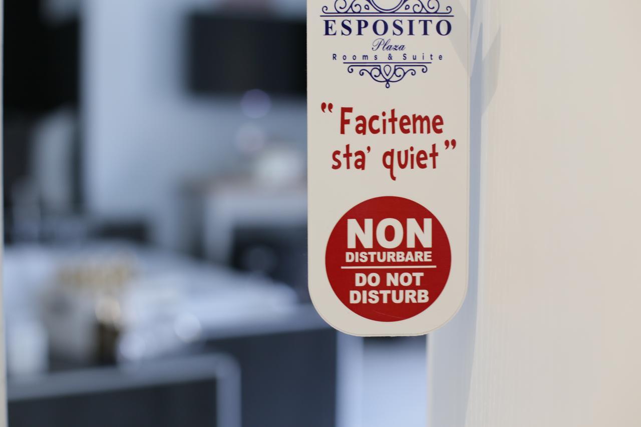 Esposito Plaza- Rooms & Suite Nápoles Exterior foto
