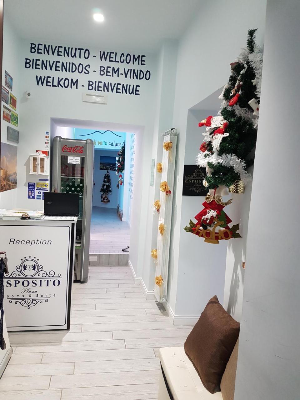 Esposito Plaza- Rooms & Suite Nápoles Exterior foto