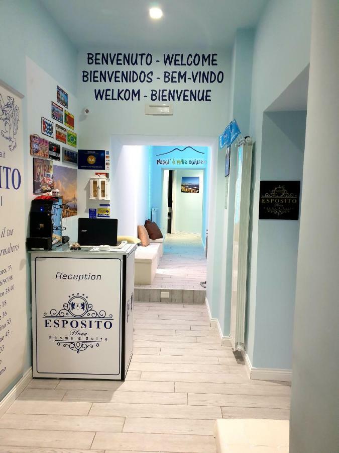 Esposito Plaza- Rooms & Suite Nápoles Exterior foto